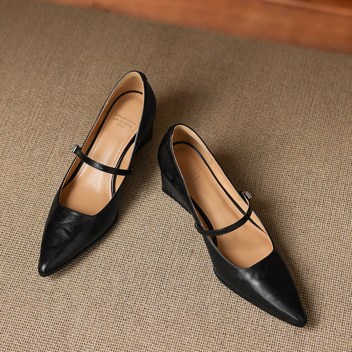 Authentic Leather Heels Orvia