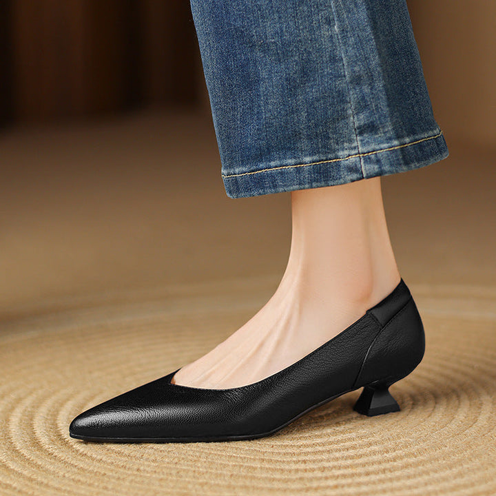 Authentic Leather Heels