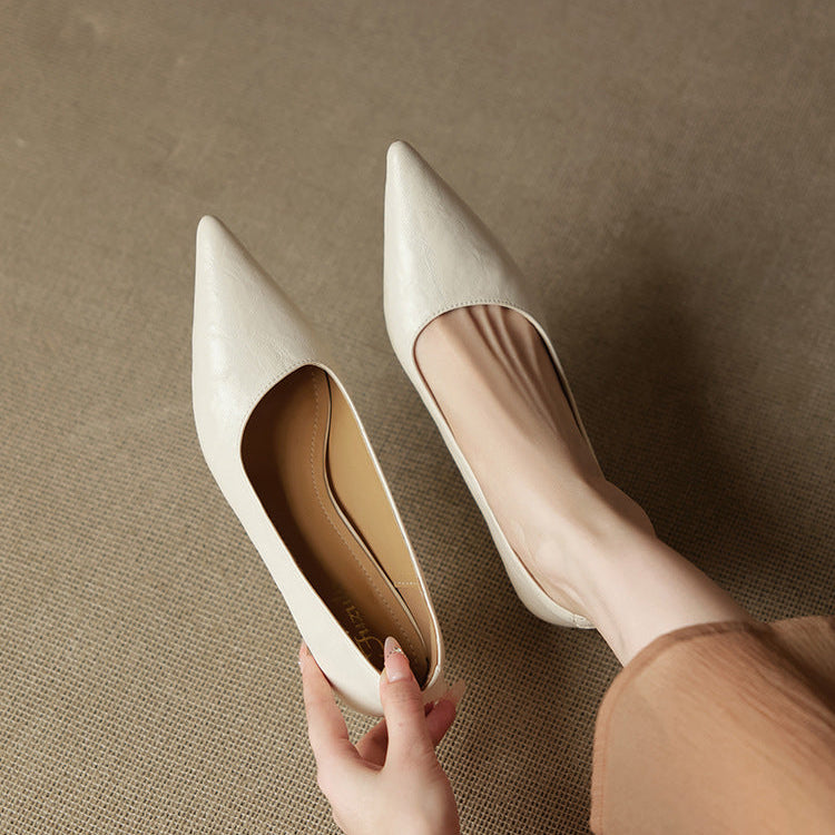 Authentic Leather Heels Aeris