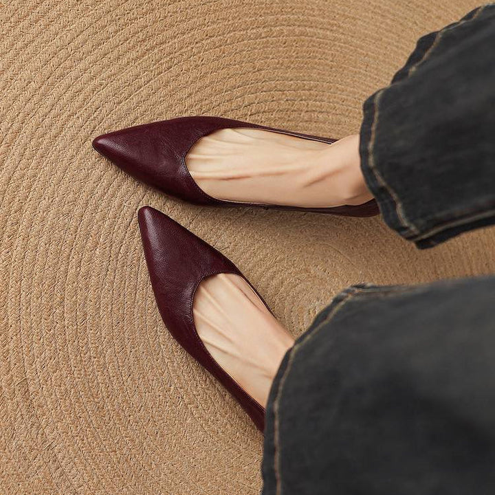 Authentic Leather Heels Orve