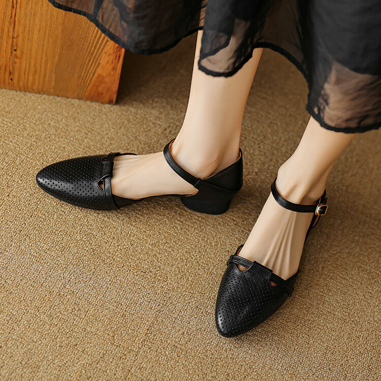 Lizel Authentic Leather Heels