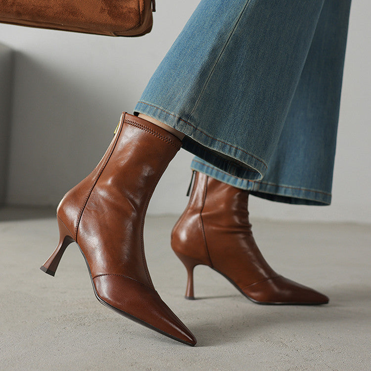 Uvera Genuine Leather Boots