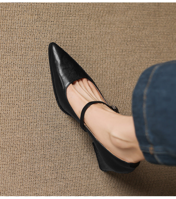 Authentic Leather Heels Orvia