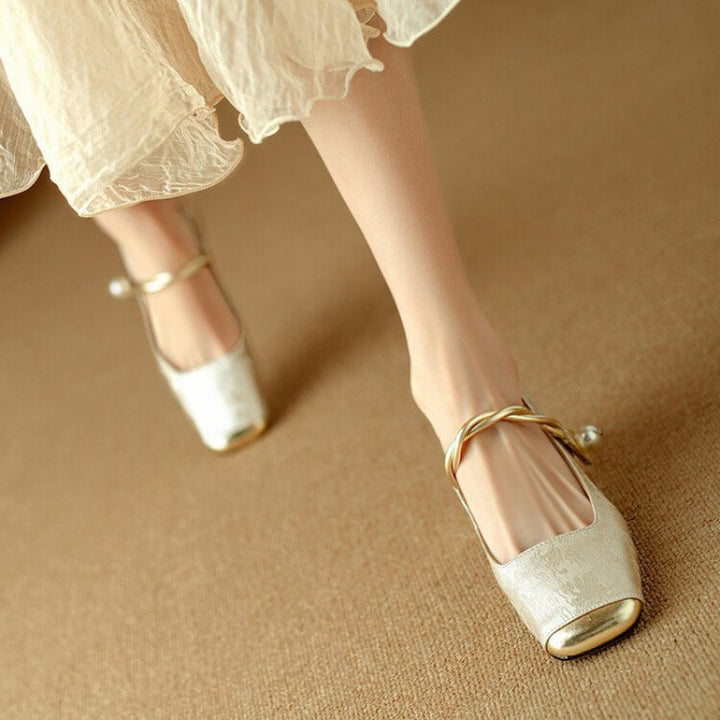 Galeni Leather Heels