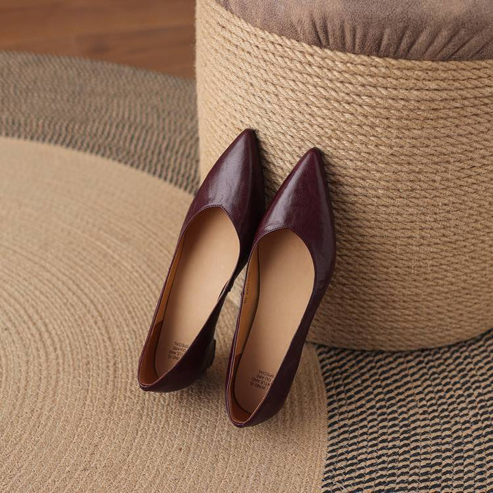 Orve Genuine Leather Heels