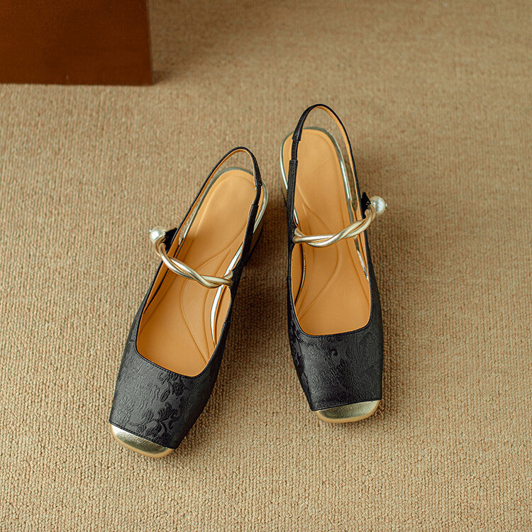 Galeni Leather Heels