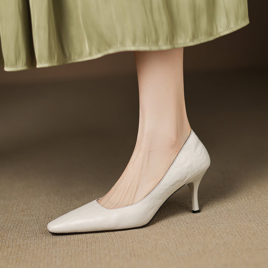 Authentic Leather Heels