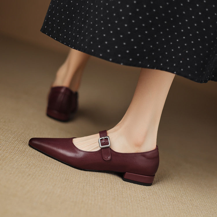 Authentic Leather Heels Orya