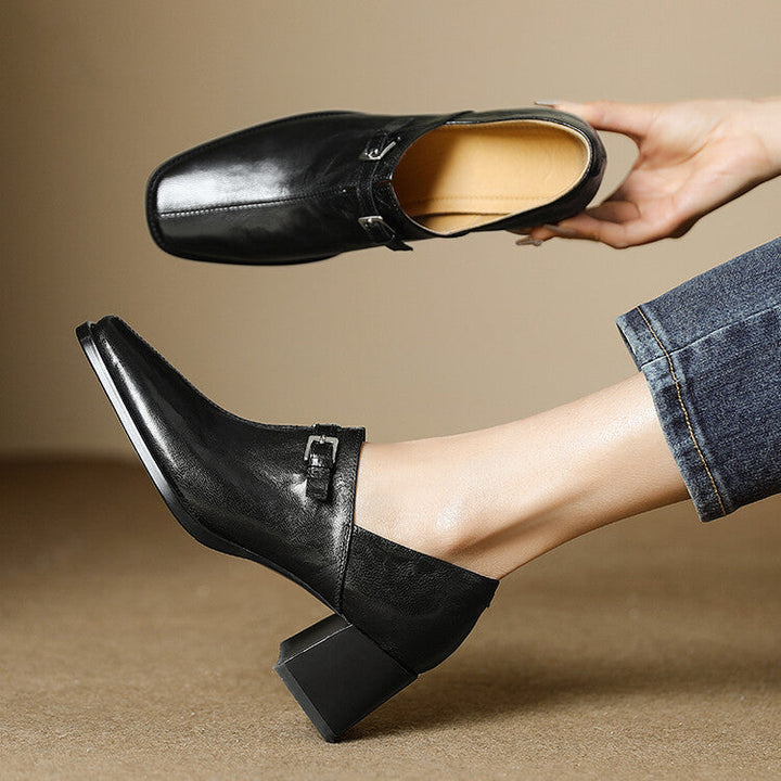 Authentic Ekra Leather Heels