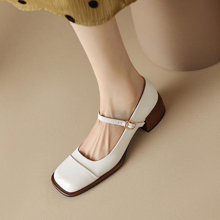 Authentic Leather Heels Erel