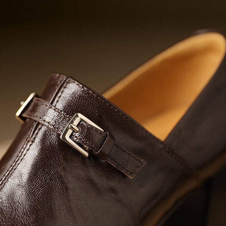 Authentic Ekra Leather Heels