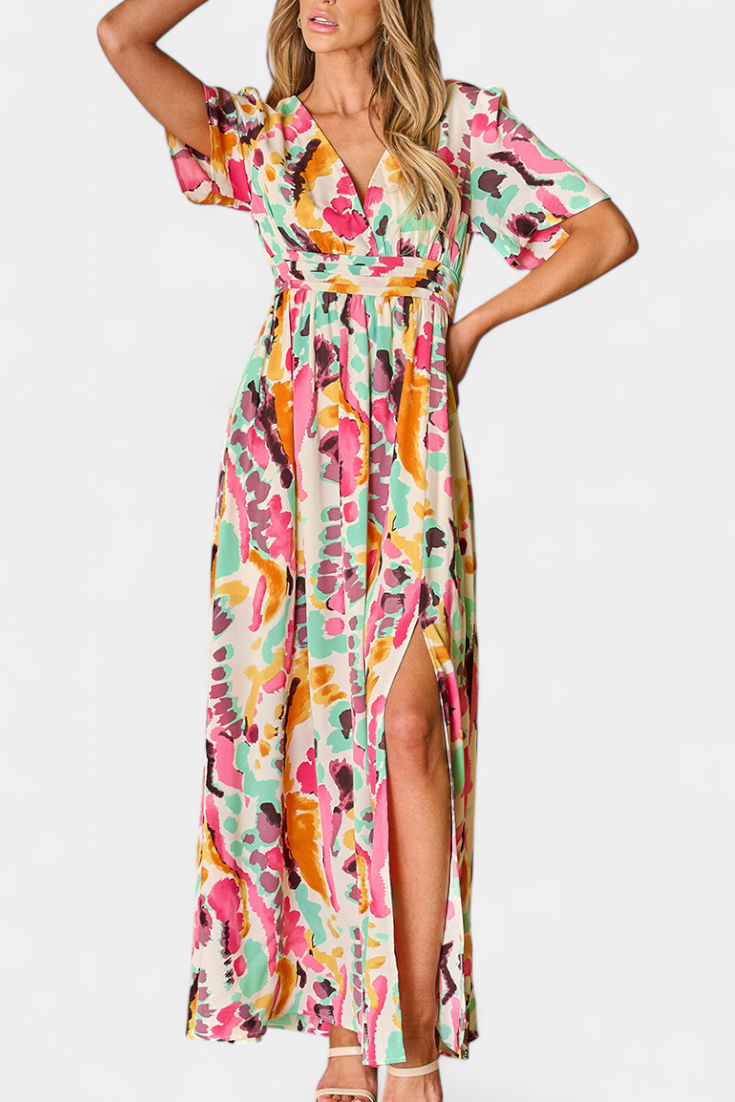 Yuki | Tie-Dye V Robe
