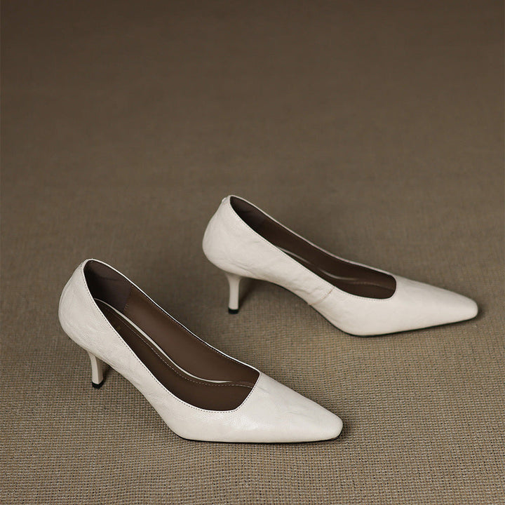 Authentic Leather Heels