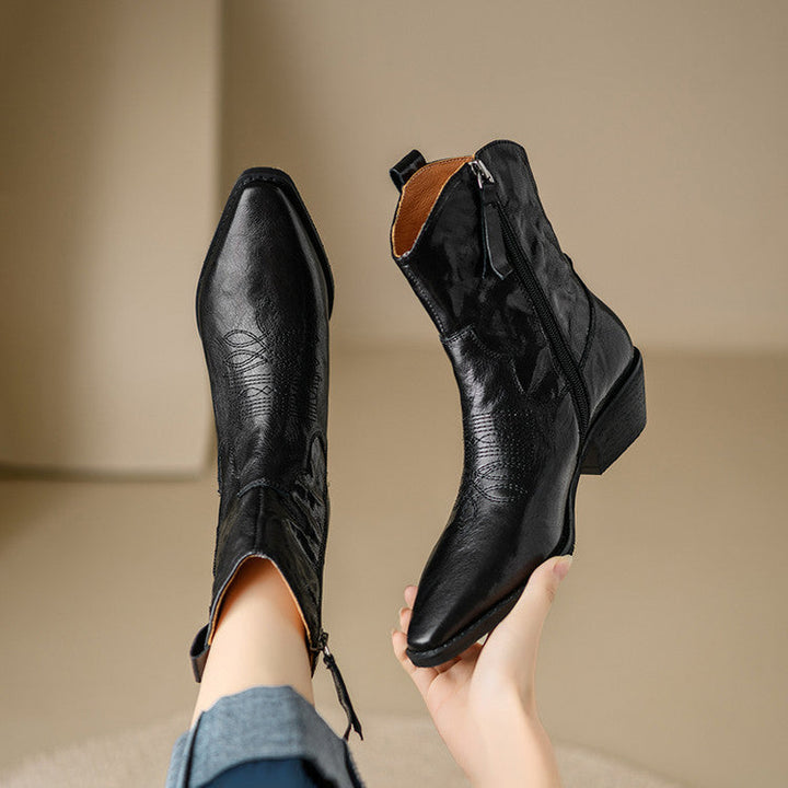 Dakota Genuine Leather Western Boots