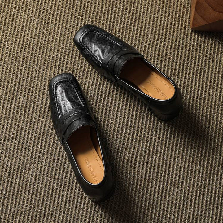 Sora Genuine Leather Heels