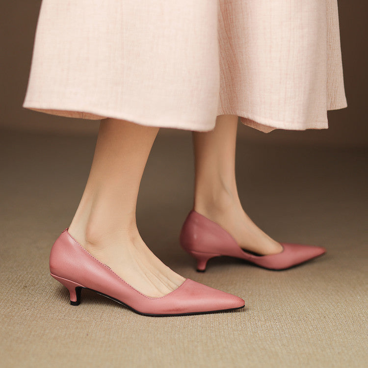 Authentic Vienna Leather Heels