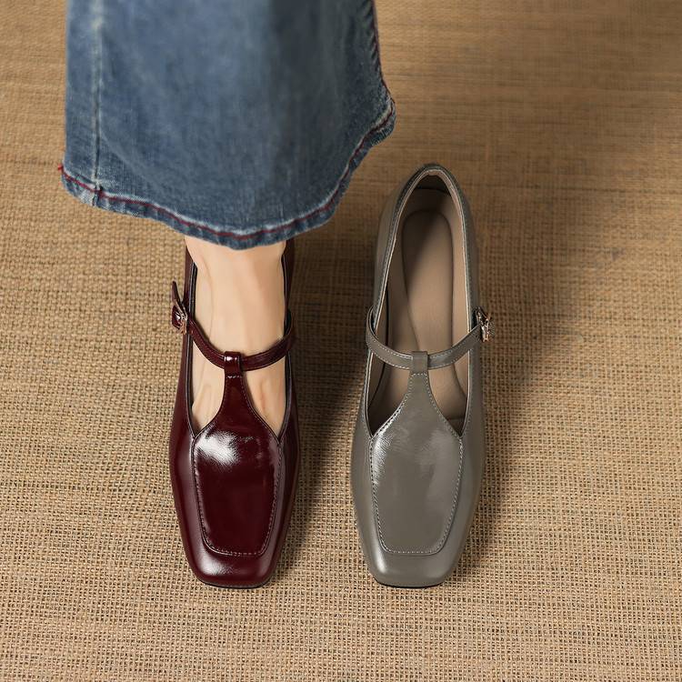 Authentic Leather Heels Tacy