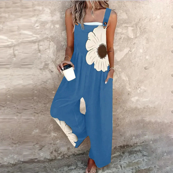 Women's Floral Print Jumpsuit