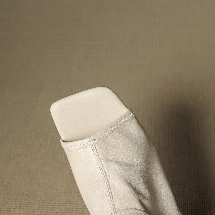 Authentic Leather Heels Velra