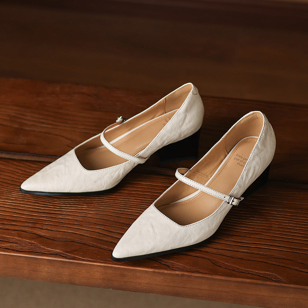 Authentic Leather Heels Orvia
