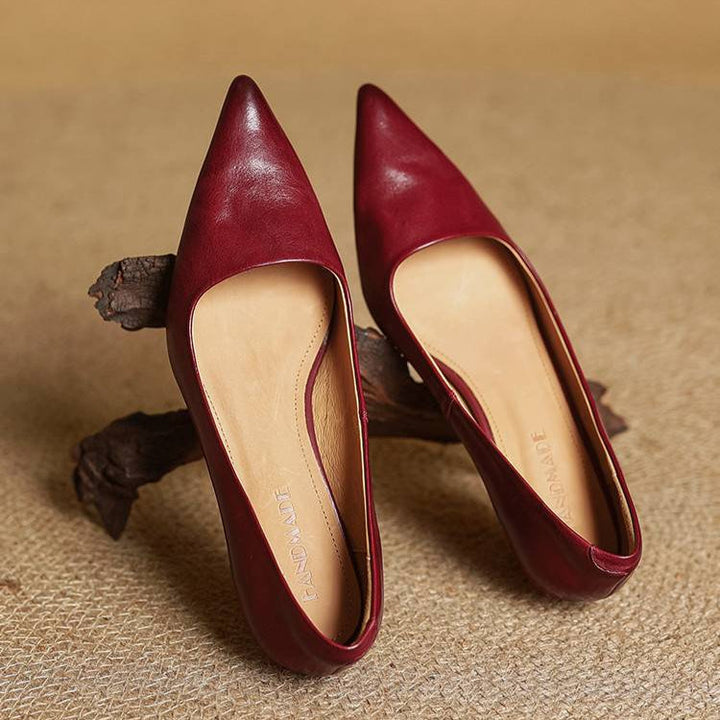 Genuine Leather Heels