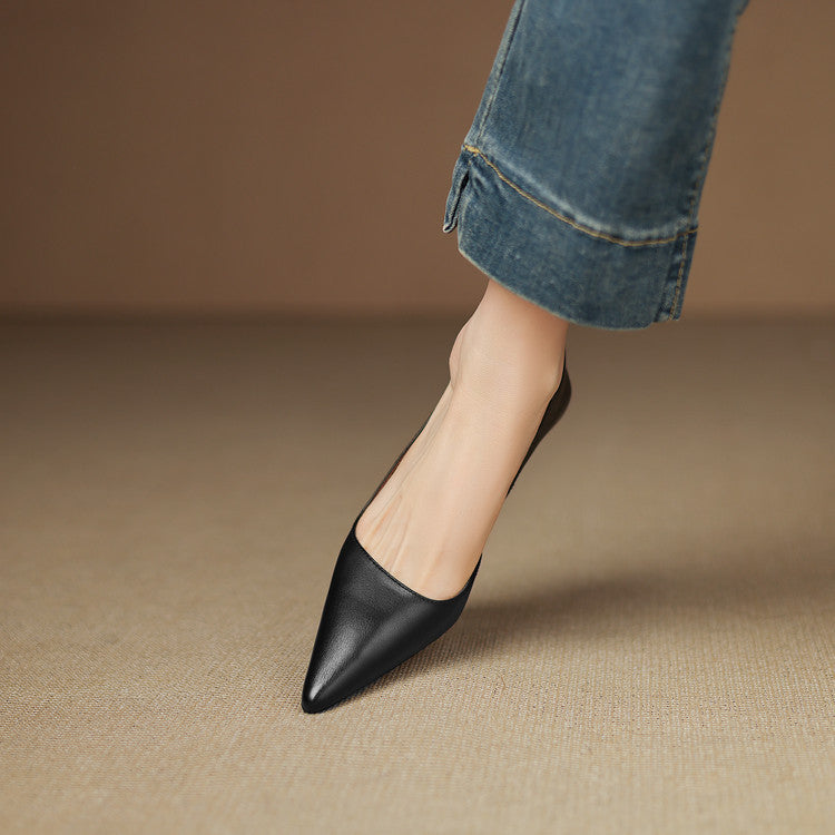 Authentic Vienna Leather Heels