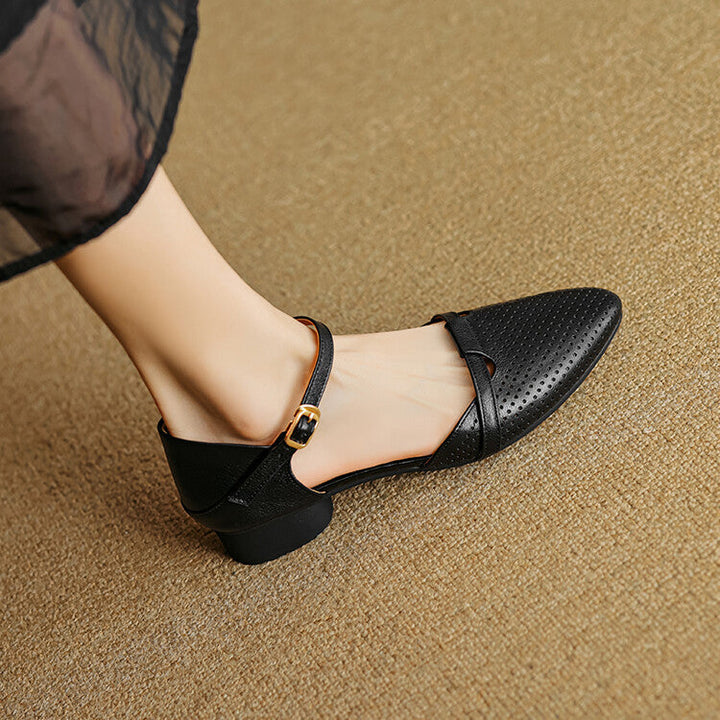 Lizel Authentic Leather Heels