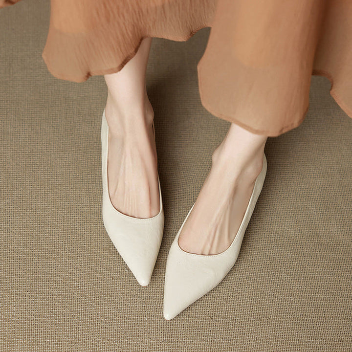 Authentic Leather Heels Aeris