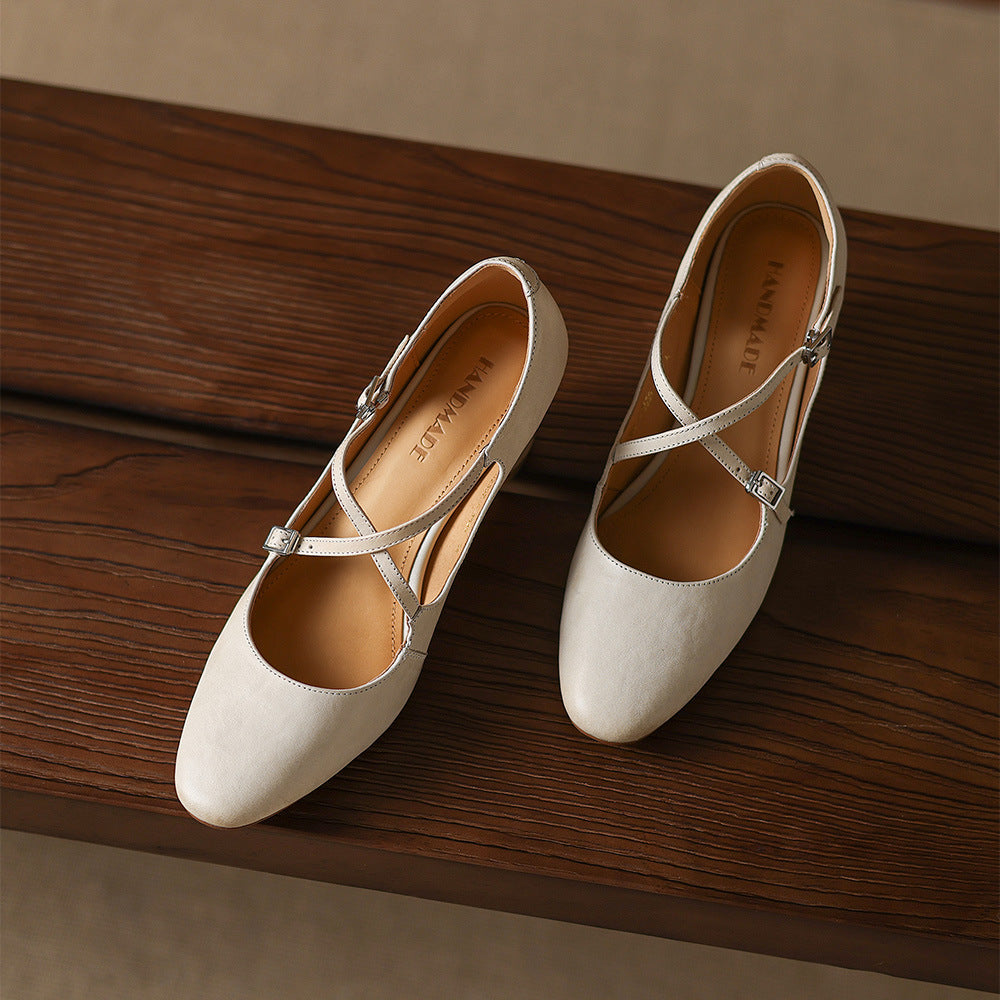 Authentic Leather Heels Orrel