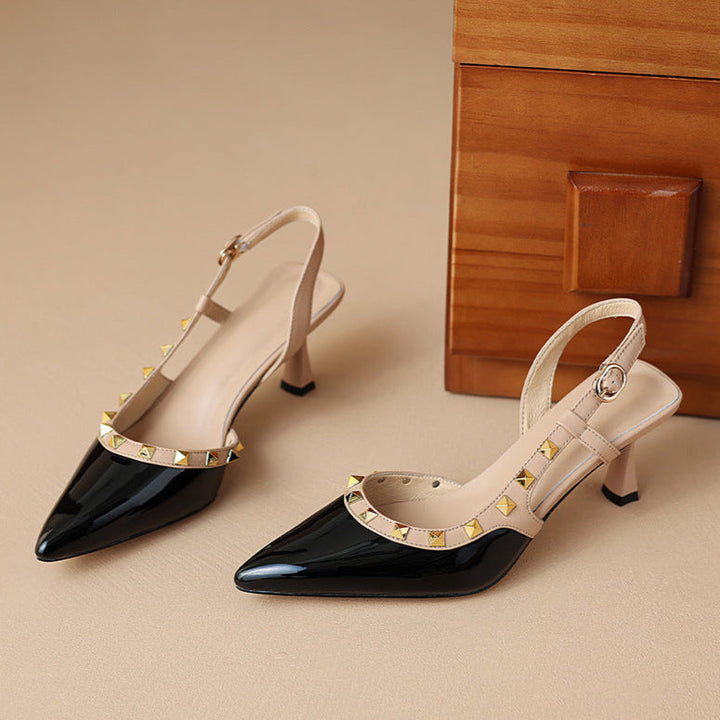 Genuine Leather Heels - Additional Option