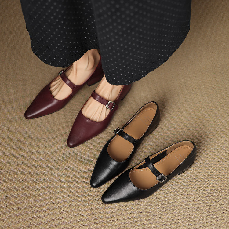 Authentic Leather Heels Orya