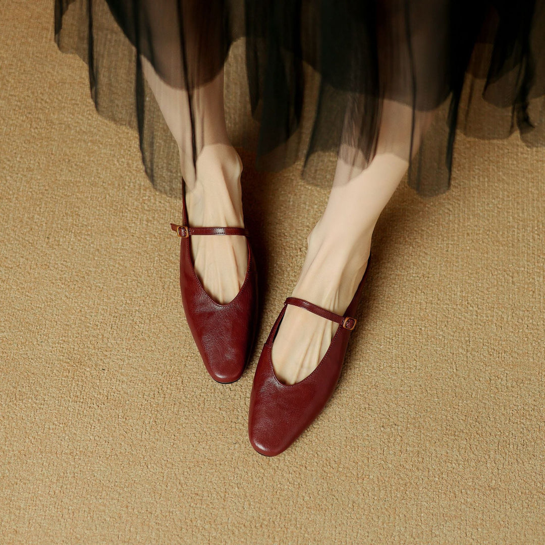Kiro Genuine Leather Mules