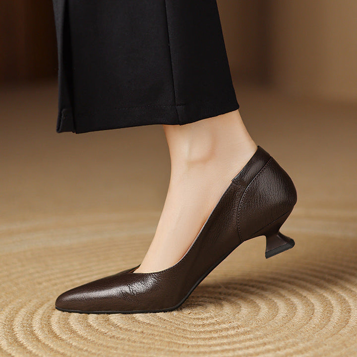Authentic Leather Heels