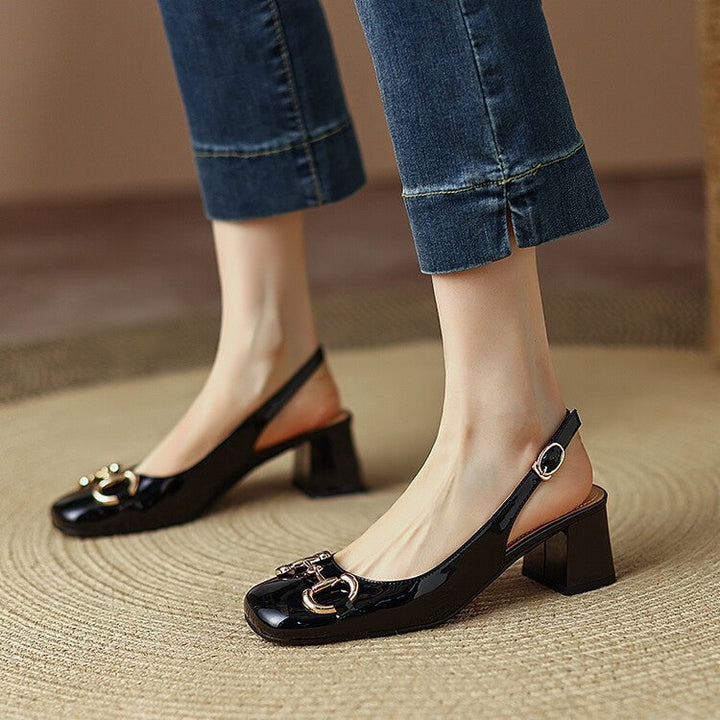 Erox Authentic Leather Heels