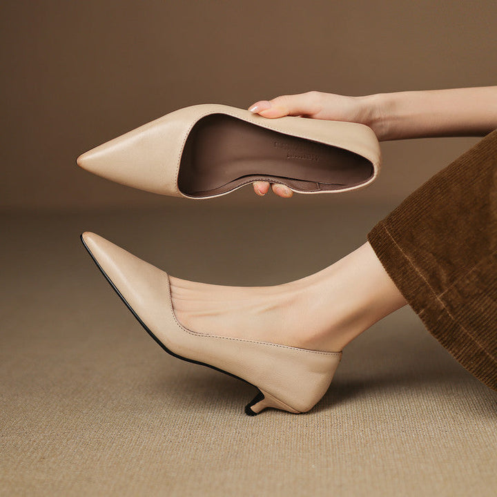 Authentic Vienna Leather Heels