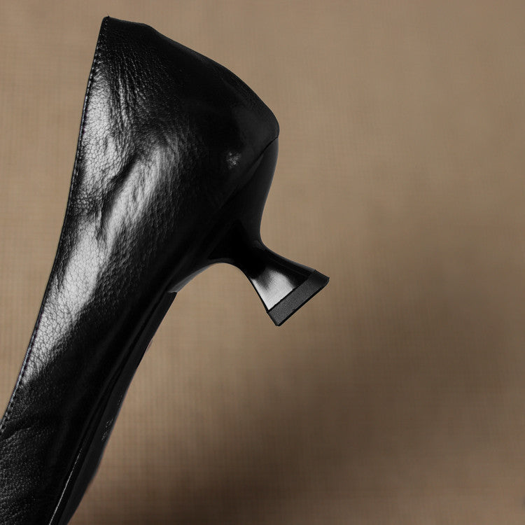 Authentic Leather Court Shoes Elar