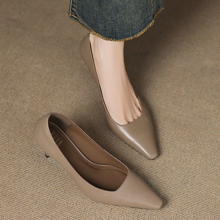 Authentic Leather Heels