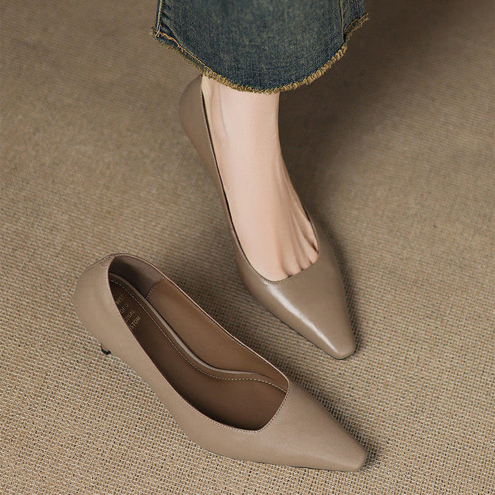 Authentic Leather Heels