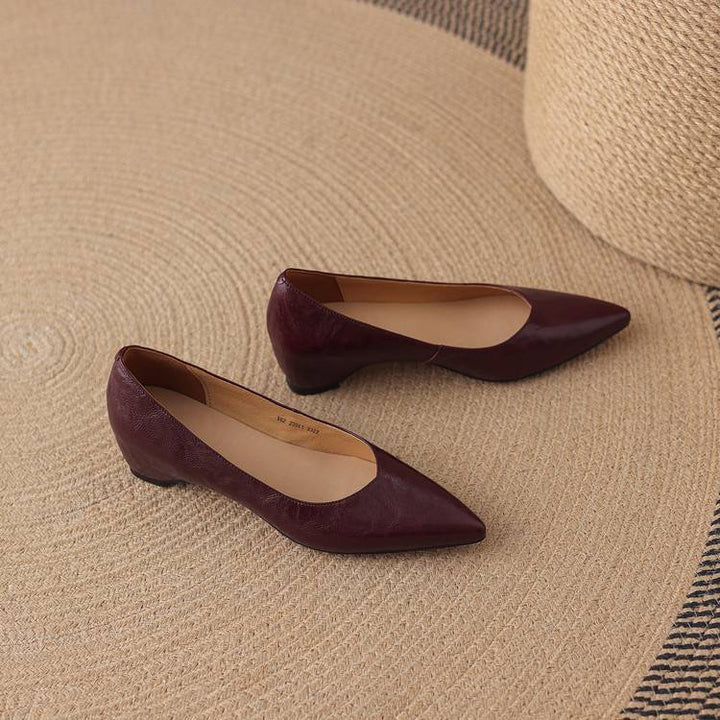 Authentic Leather Heels Orve
