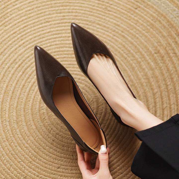Authentic Leather Heels