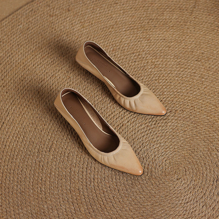 Liora Authentic Leather Heels
