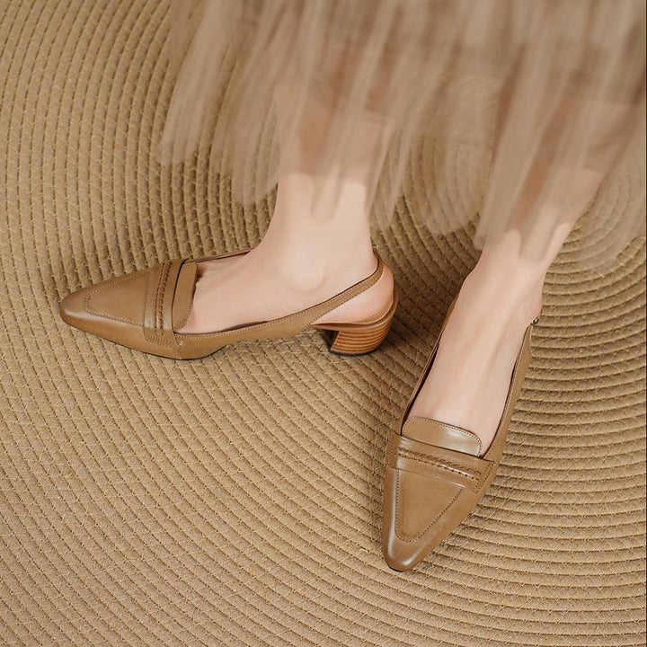 Authentic Leather Heels