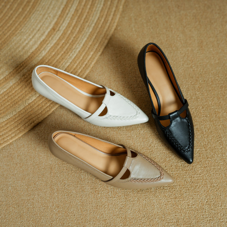 Authentic Leather Stiletto Heels Orel
