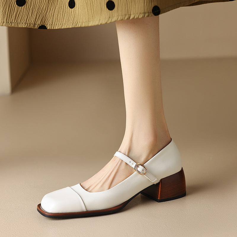Erel Genuine Leather Heels