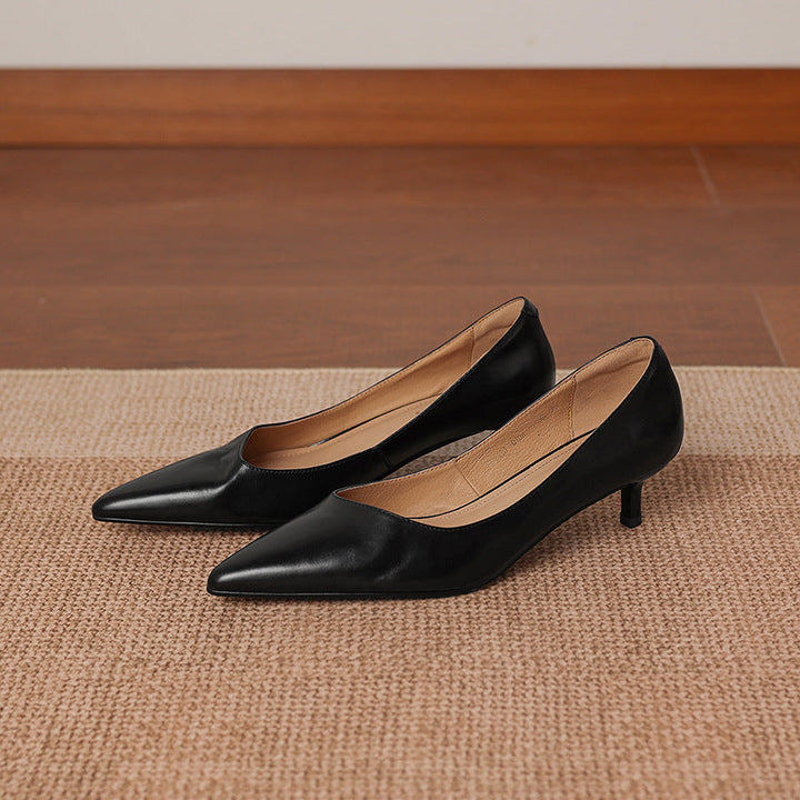 Relle Genuine Leather Heels