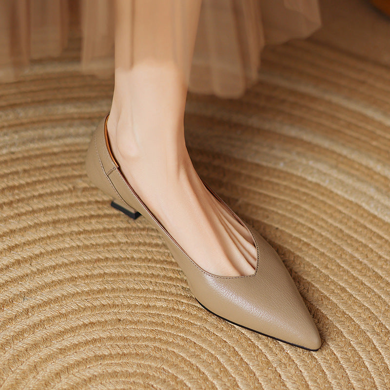 Authentic Leather Heels