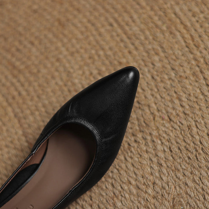 Liora Authentic Leather Heels