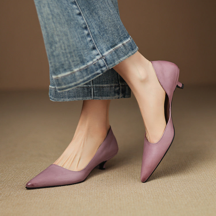 Authentic Vienna Leather Heels