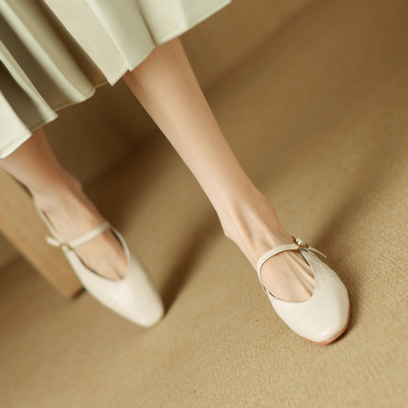 Kiro Genuine Leather Mules