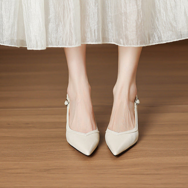 Authentic Leather Heels Ezel